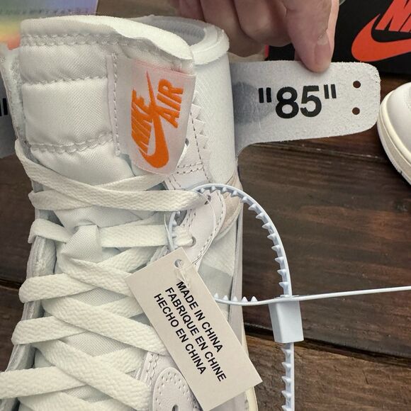 Air Jordan 1 High x V.A.A. Virgil Abloh Archive Off-White Shoes main image 11